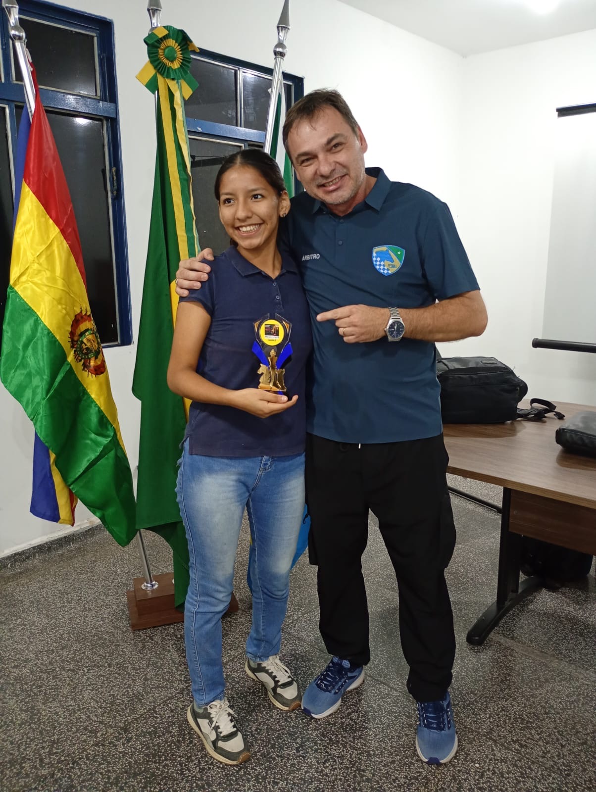 Maciel Vargas vence o Estadual Feminino de Xadrez em Corumbá
