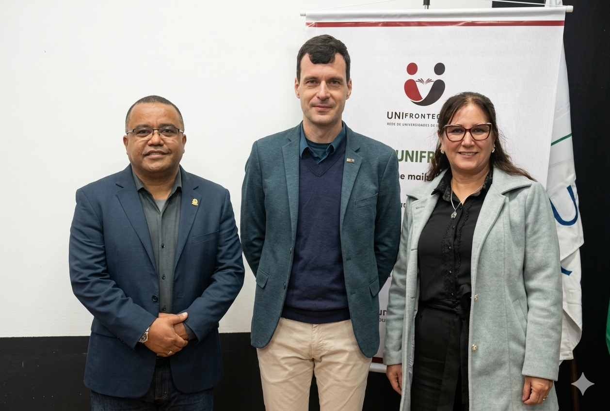 Presidente da Câmara e secretária de Educação participam de reunião do UniFronteiras na UFGD