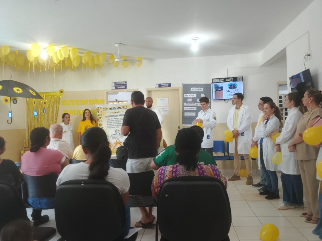 Ponta Porã reforça a importância de cuidar da saúde mental