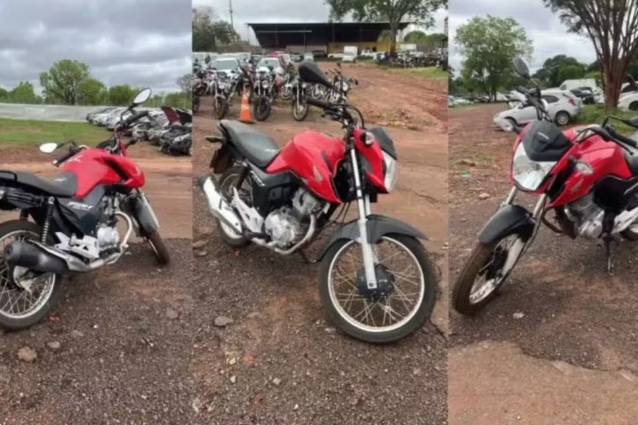 Leilão do Detran-MS tem carro com lance inicial de R$ 11,9 mil e motos a partir de R$ 4,4 mil
